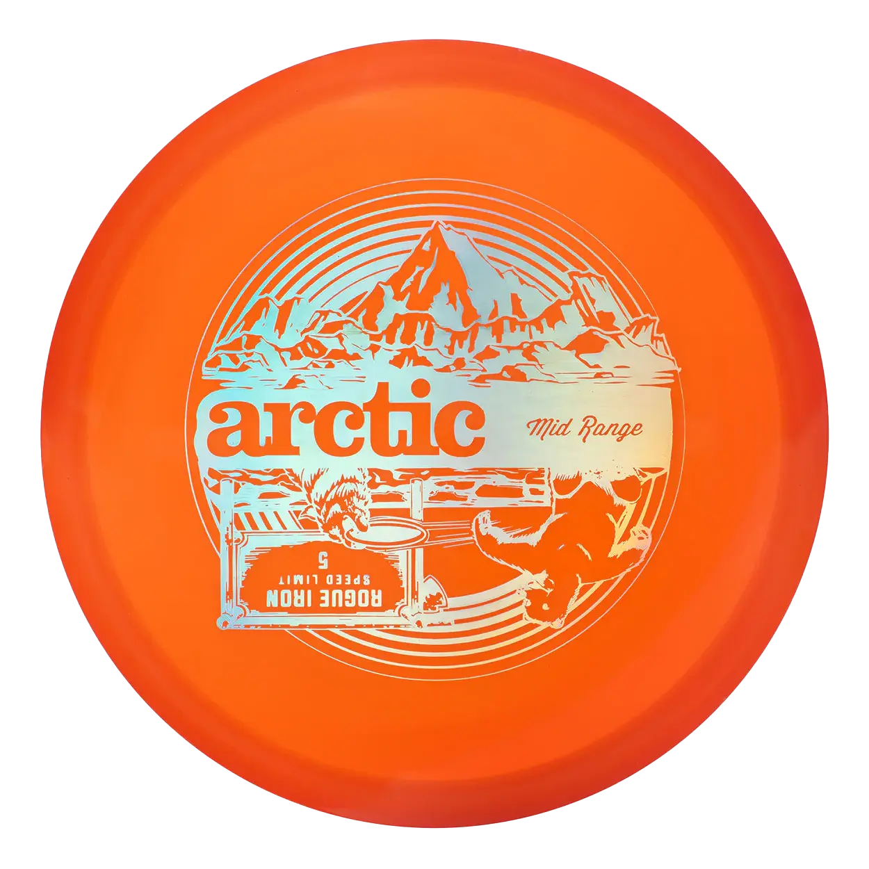 Rogue Iron Arctic Disc Golf Disc